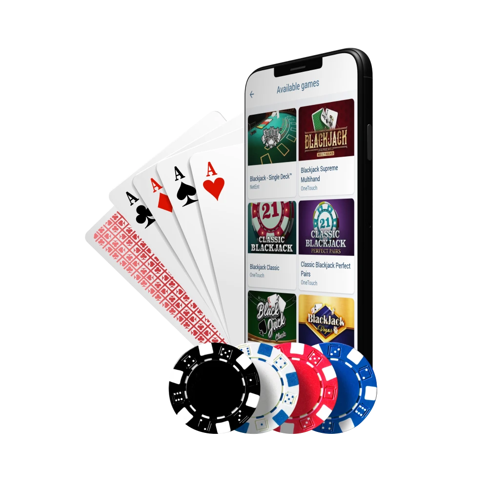 Choose one of the best applications to play BlackJack.