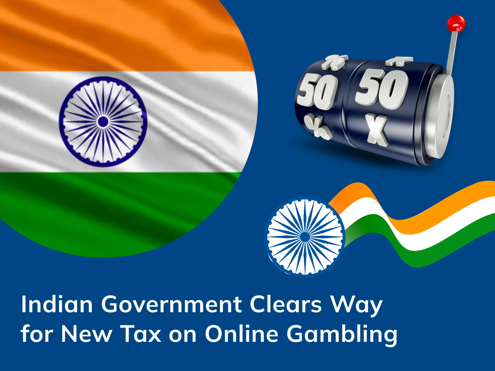 GST plans to impose 28% tax on iGaming industry in India.