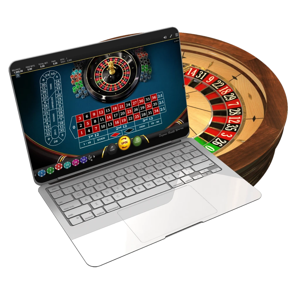 For casino games, choose roulette.
