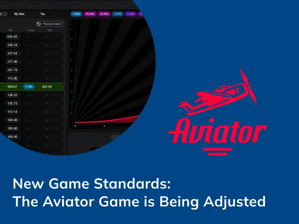 The Aviator Game is being adjusted by the developer of the game, Spribe.