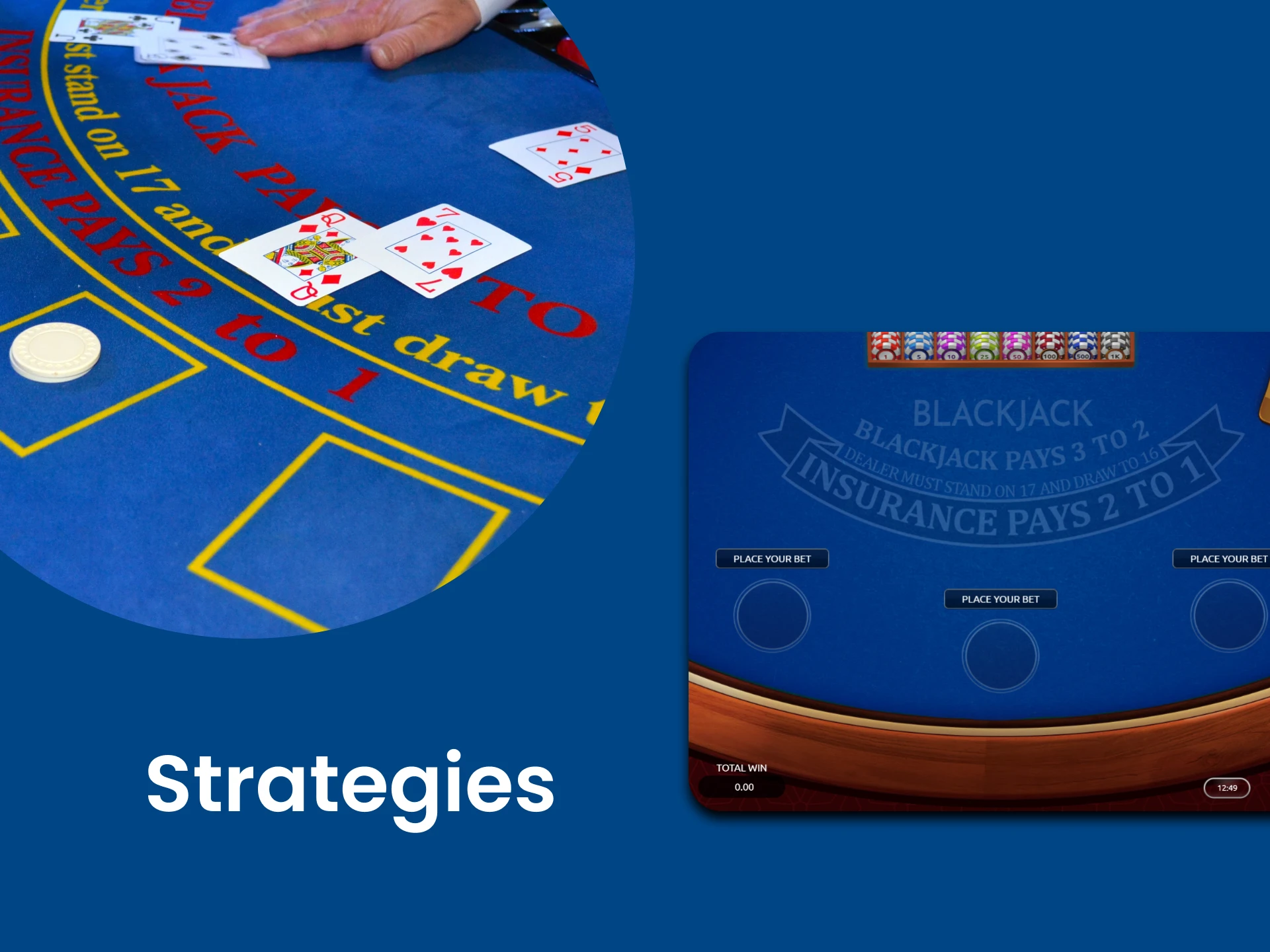 Learn strategies for winning at the casino.