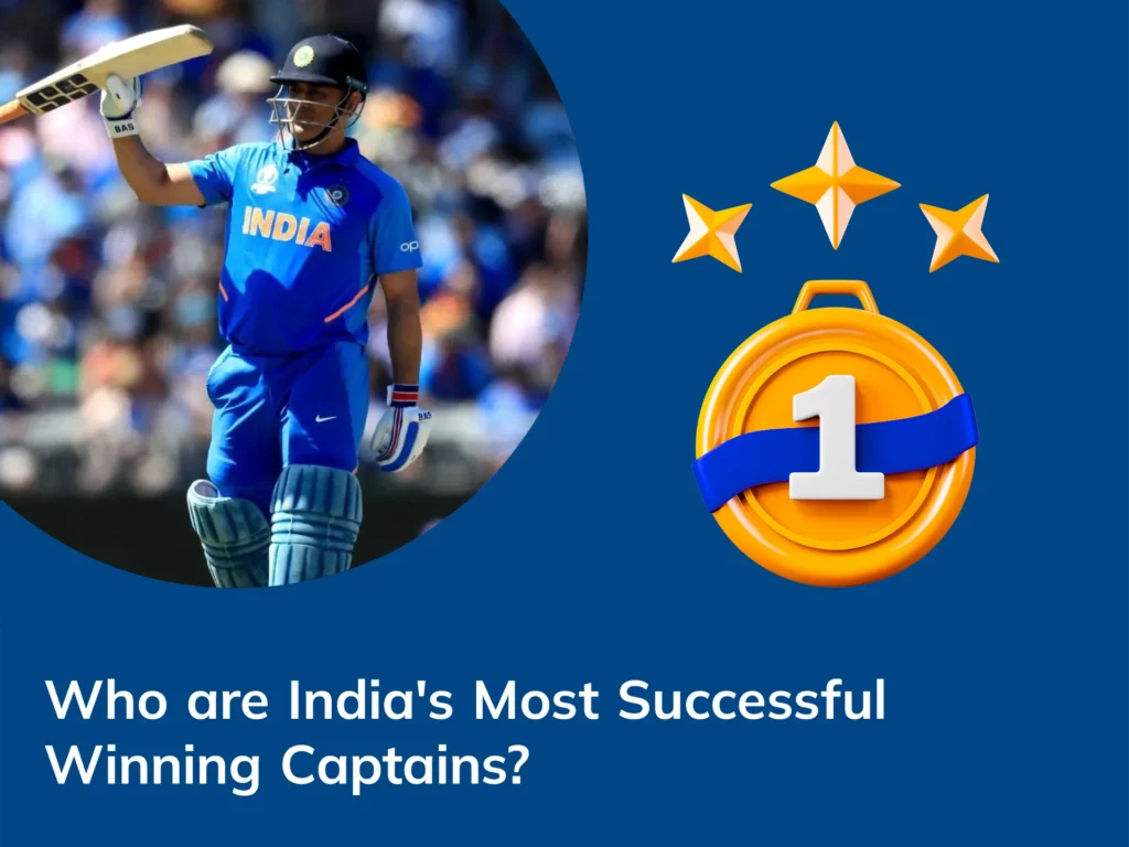 Find out who is the most successful winning captain in India.