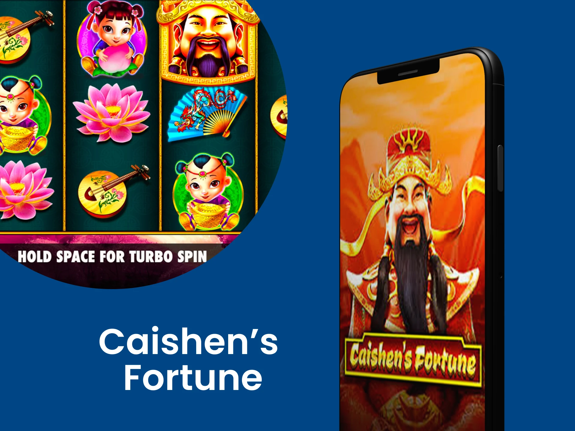 Play Caihens Fortune through the Android application.