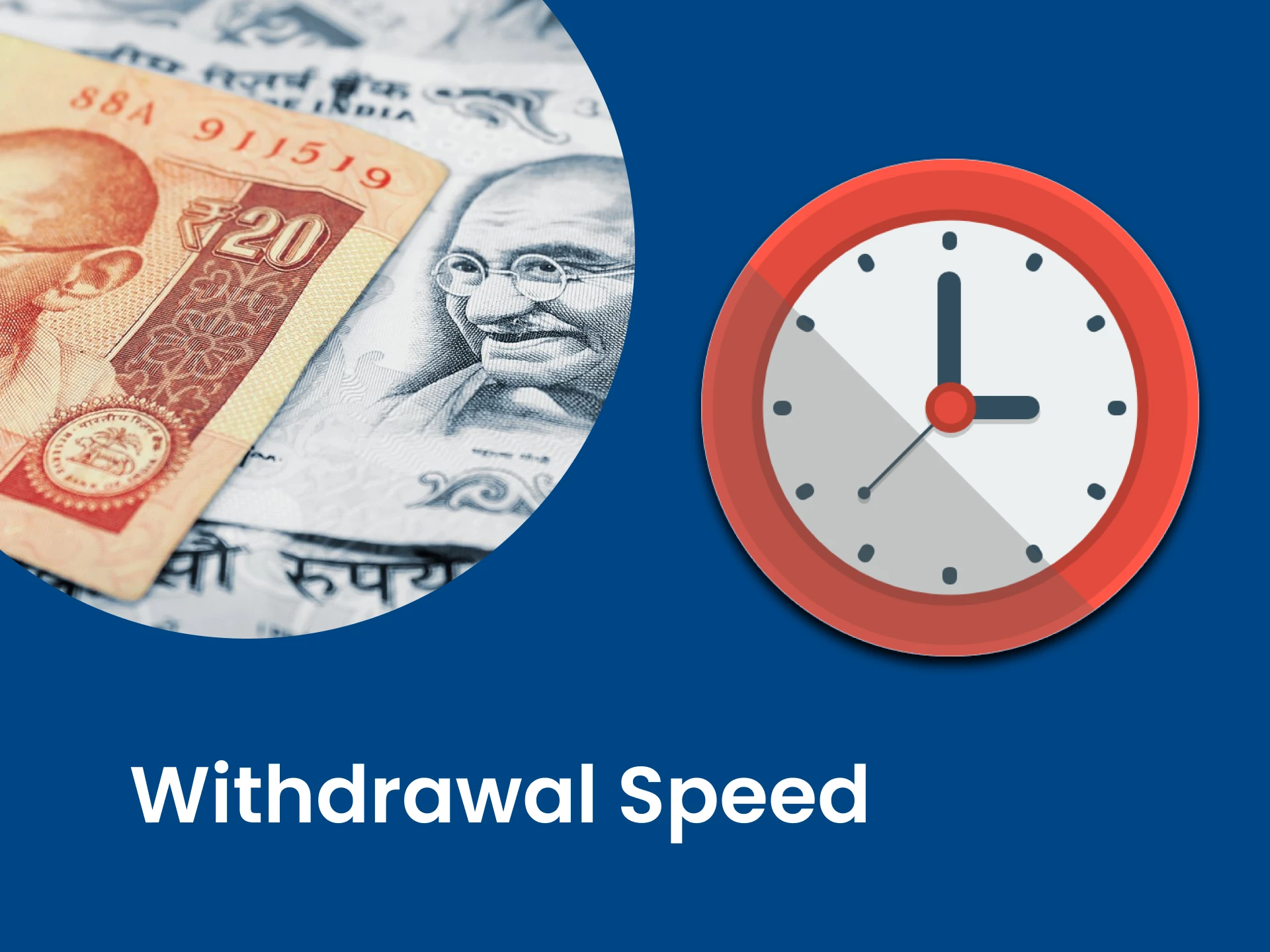 Choose a service with fast withdrawals.