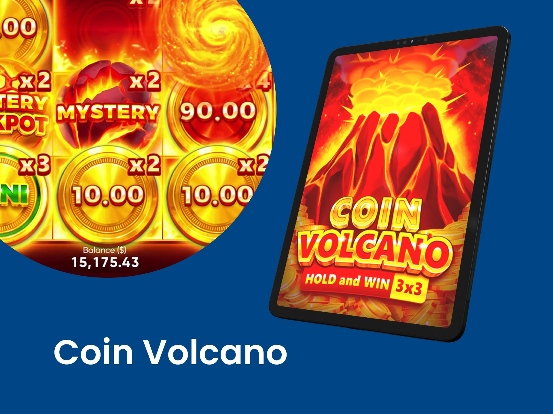 For gaming on your iPad, choose Coin Volcano.