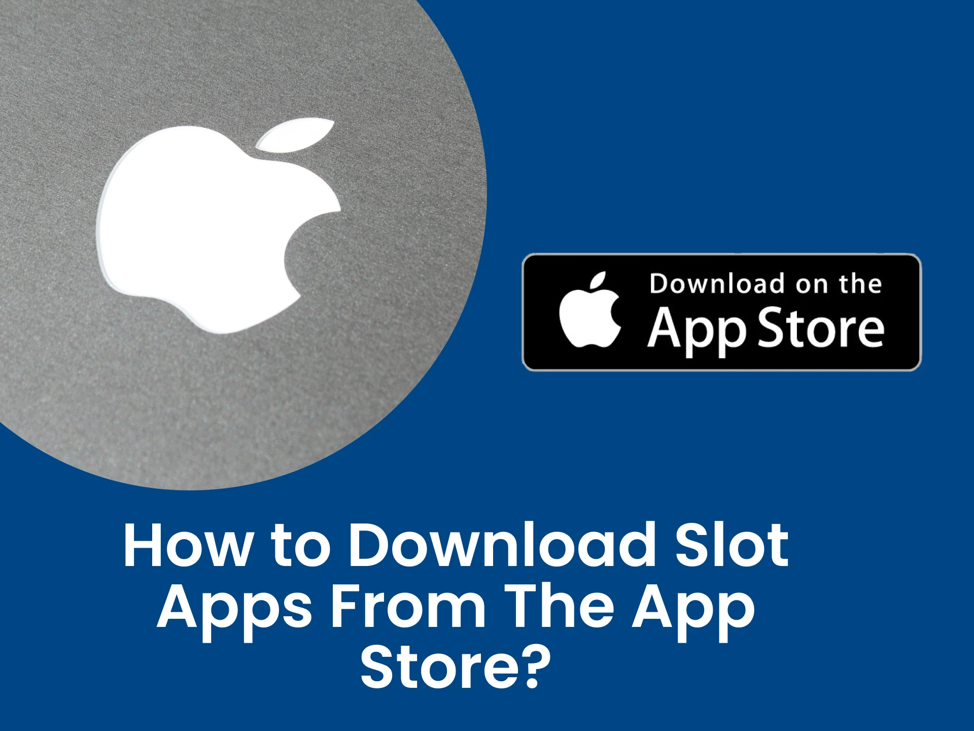 Download apps to play slots on your iPad from the App Store.