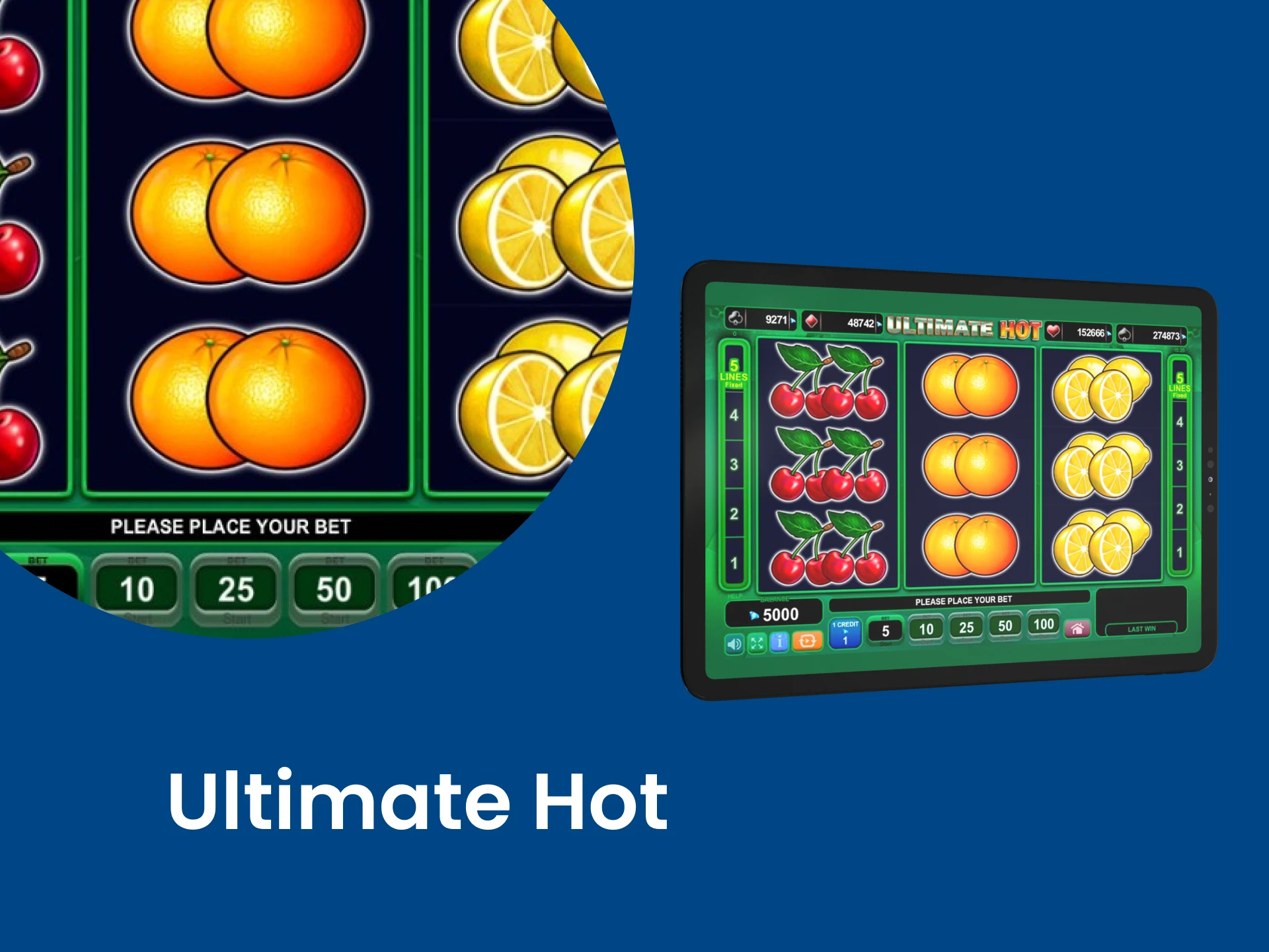 Try your hand at the Ultimate Hot game for iPad.