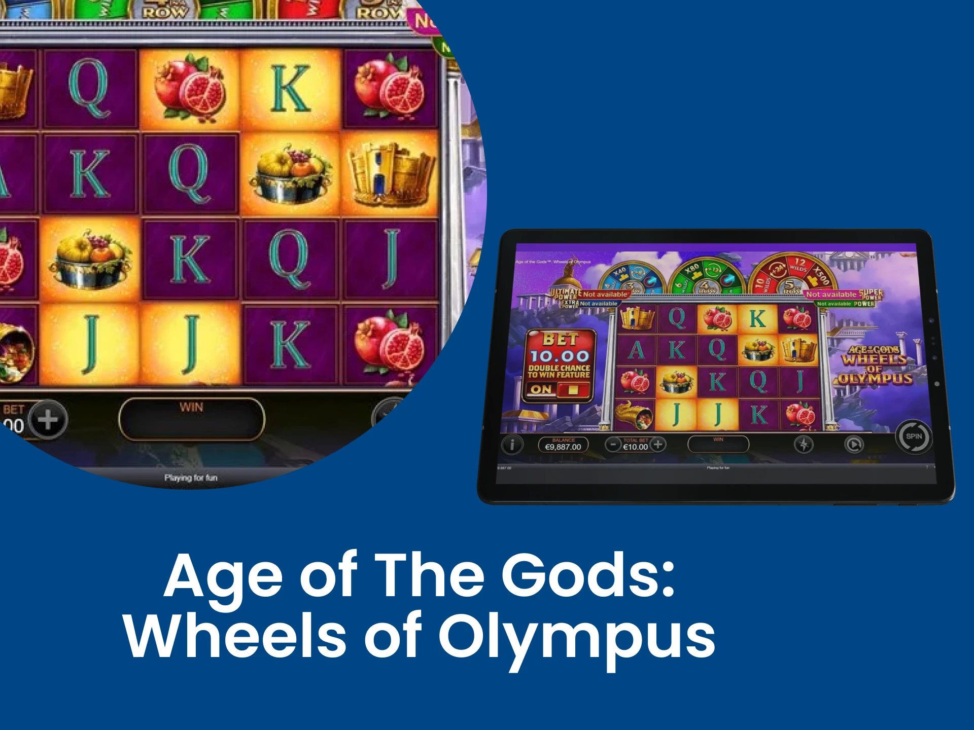 Try your hand at the Age of The Gods game for iPad.