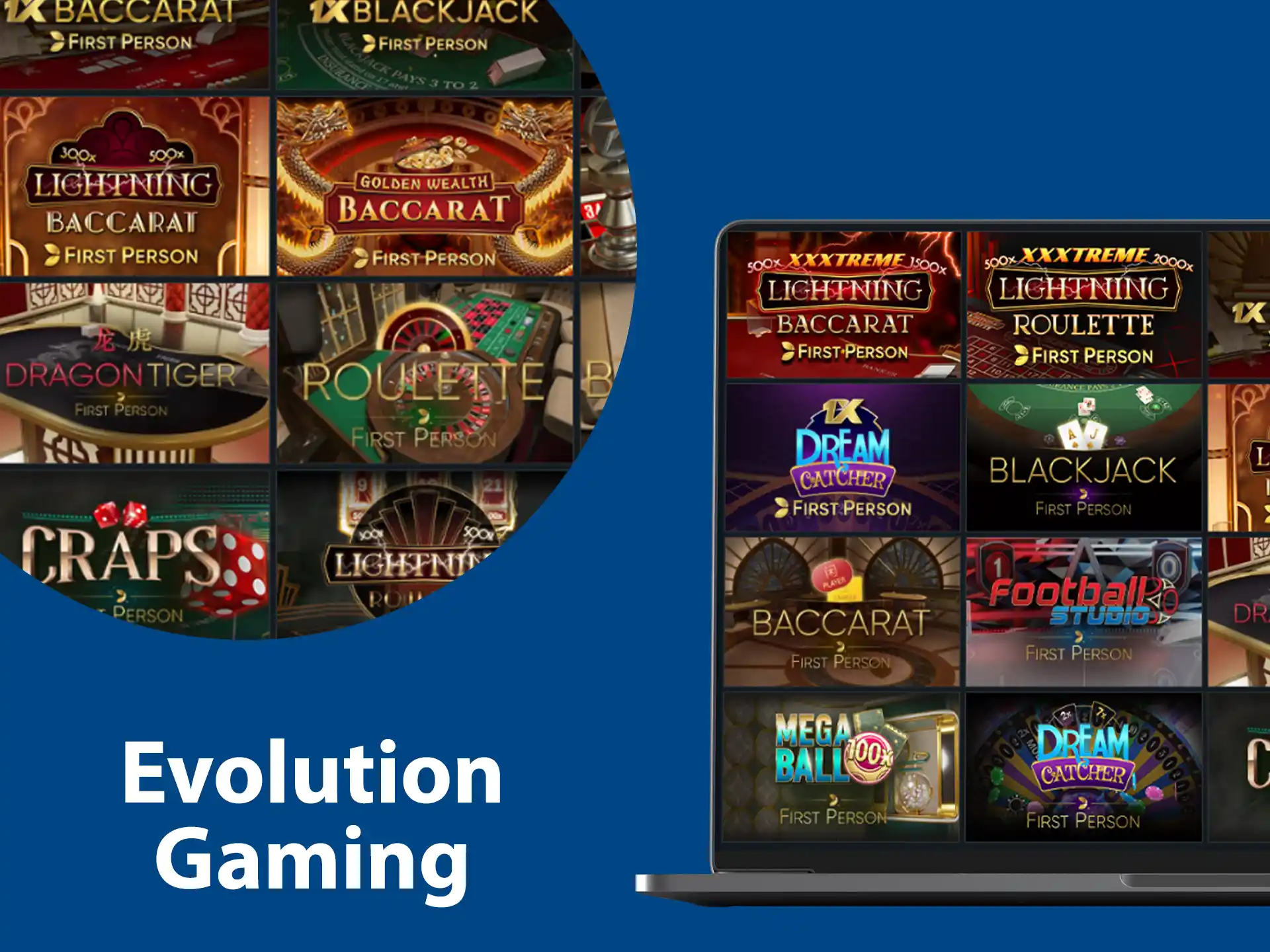 Evolution Gaming is one of the first gaming providers, provides the best gaming experience to players around the world.