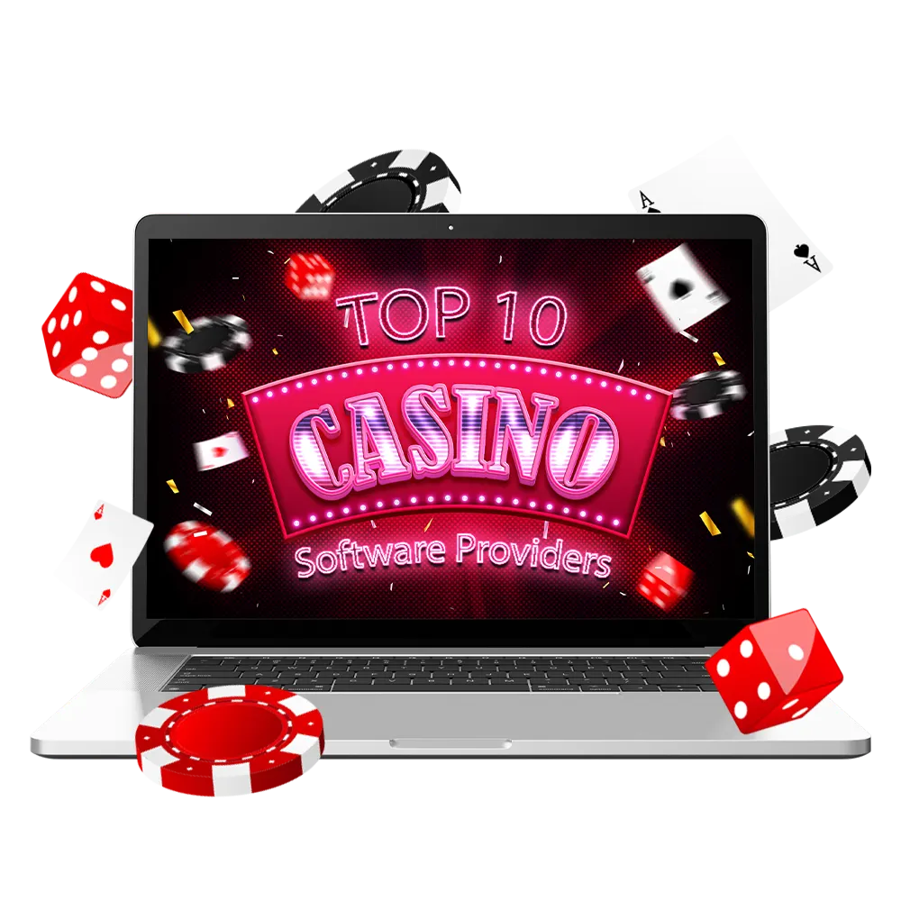 Rating of the best online casino software companies.