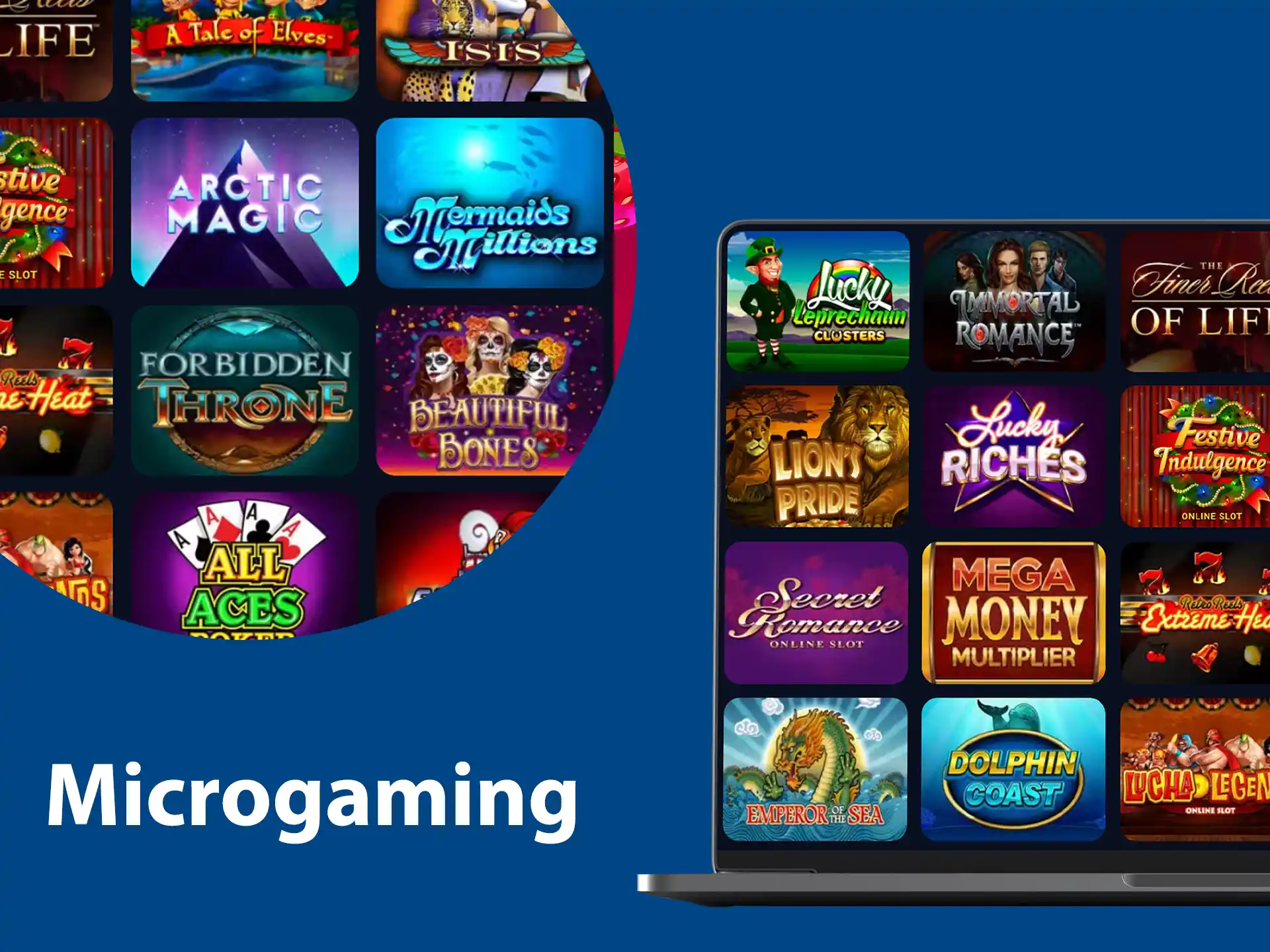 Microgaming has developed over 800 slots and has been operating since 1994.