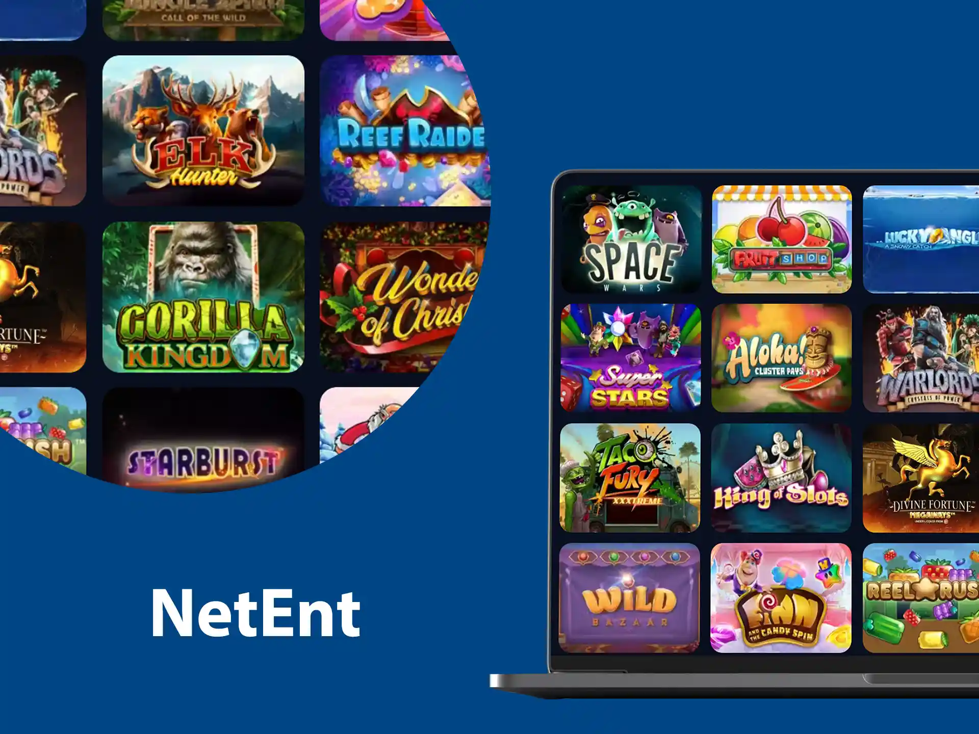 NetEnt has won many awards and adding more new games every year.