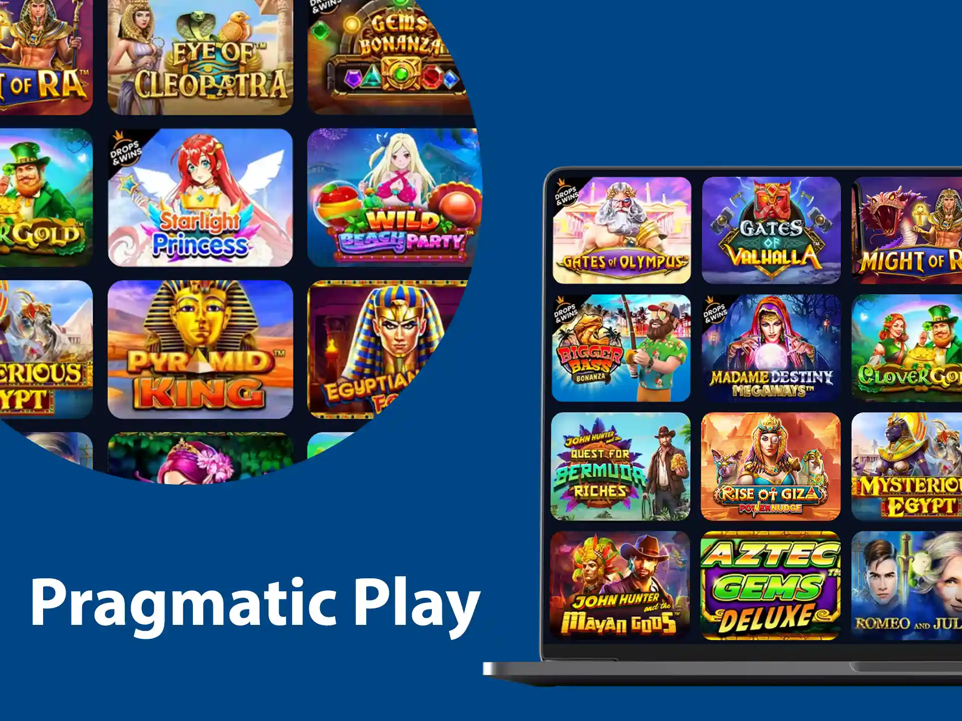 Pragmatic Play is one of the leading developers in the gaming world and guarantees quality online slots.