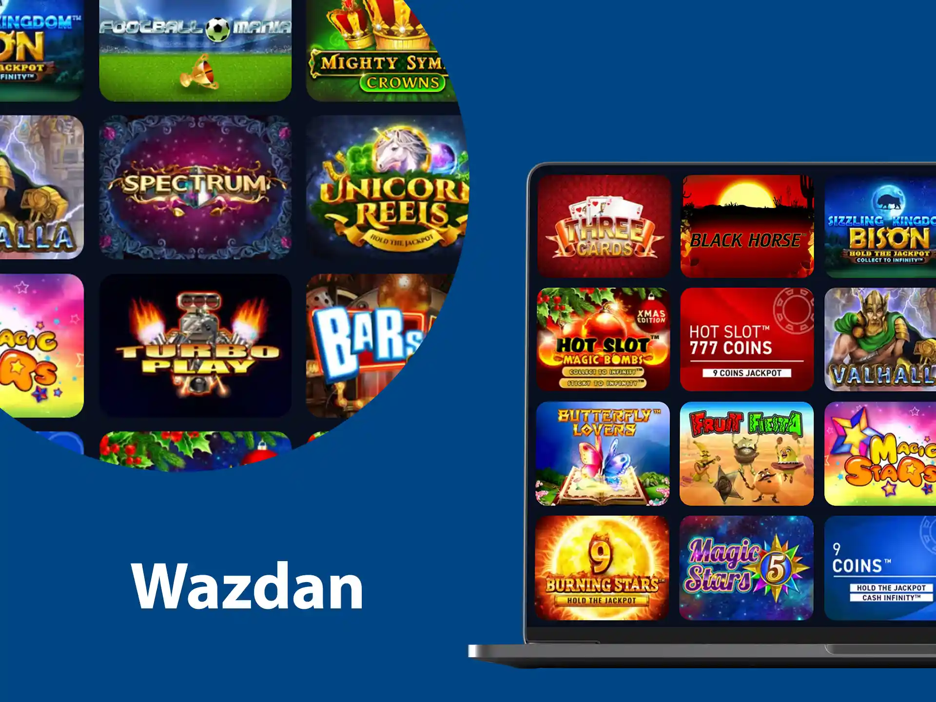 Wazdan creates exciting online games every year and differs from other developers with special elements.
