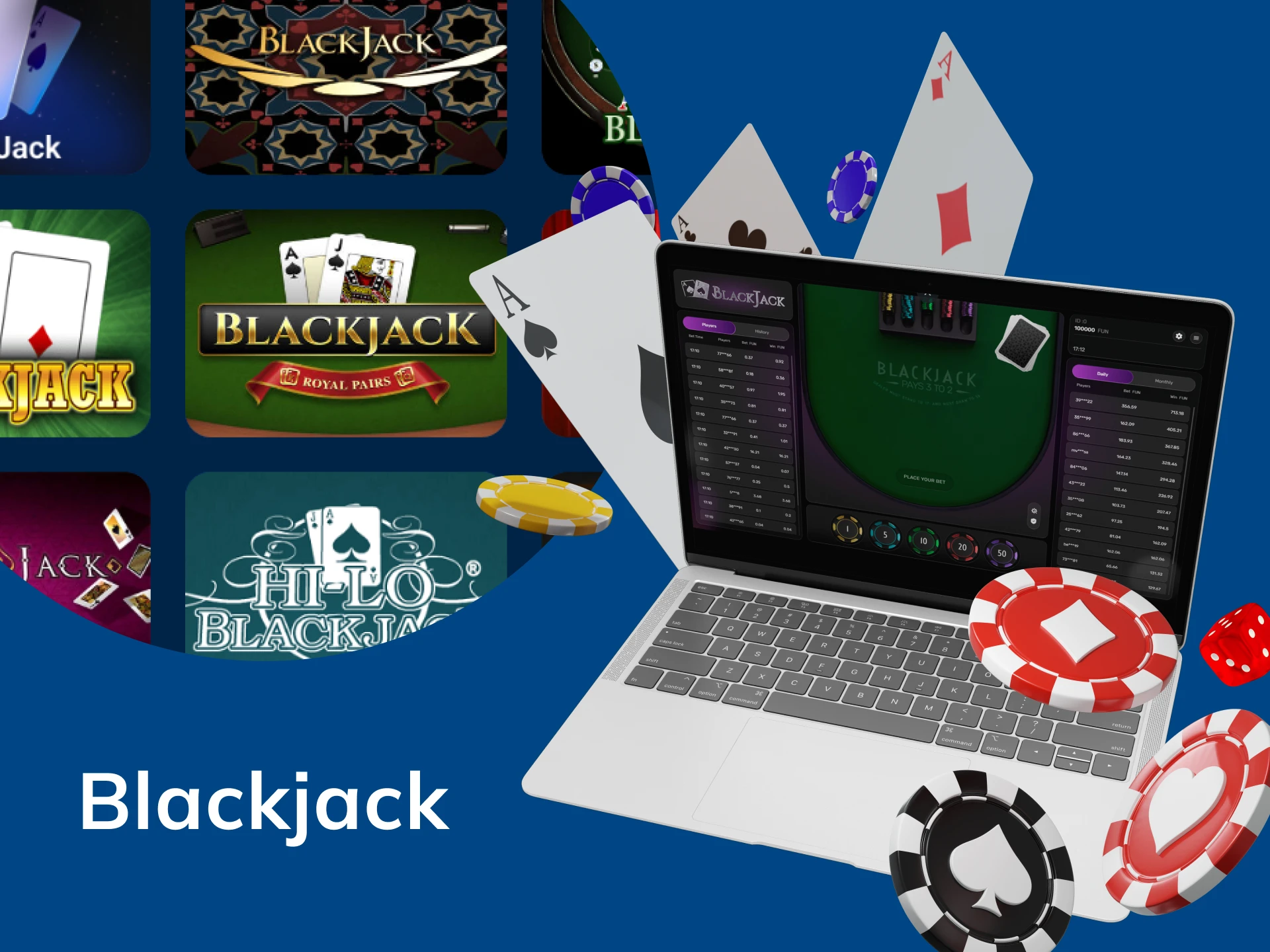 The traditional card game of blackjack is one of the best casino games.