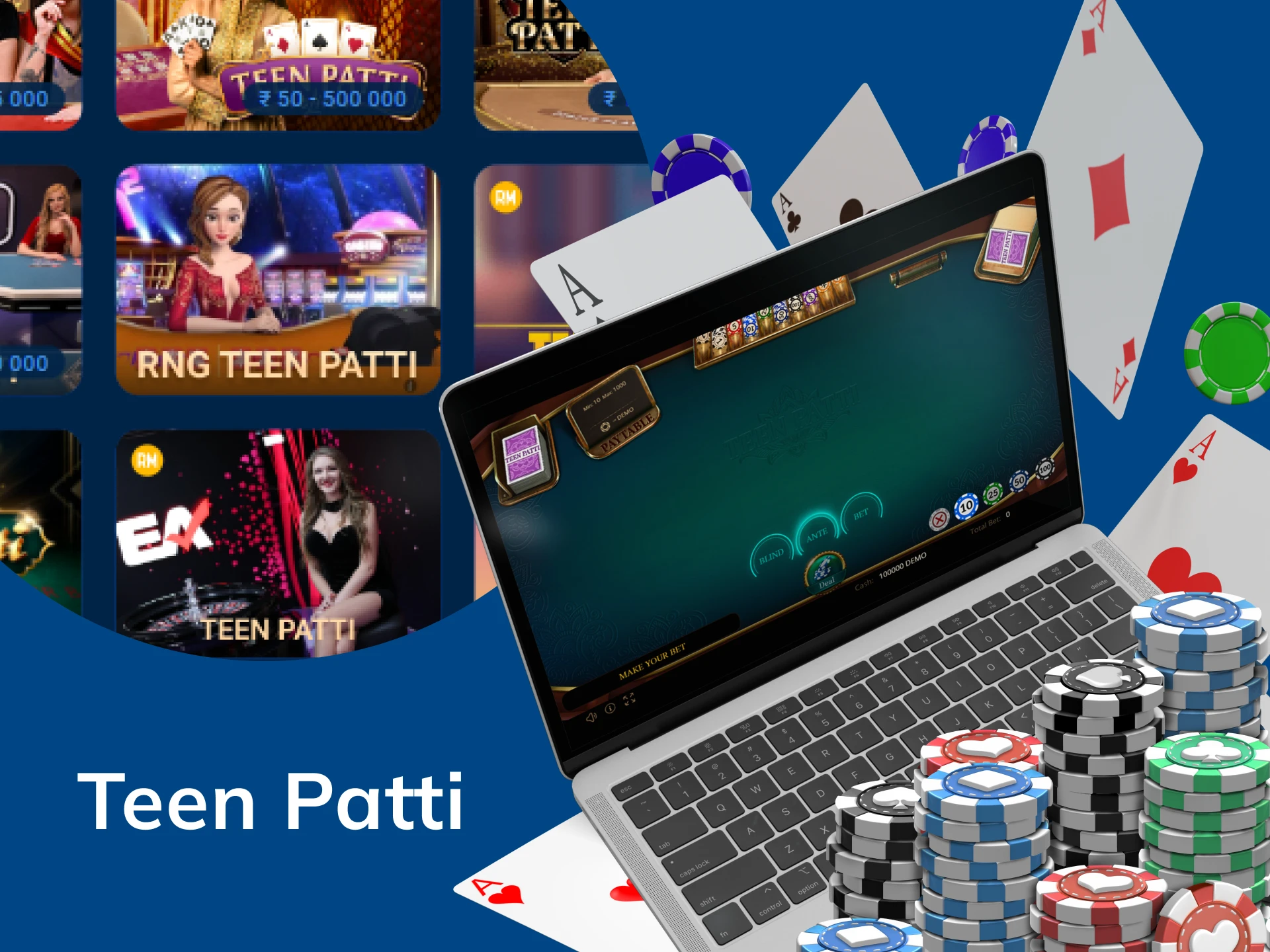 If you like poker, you might like Teen Patti.