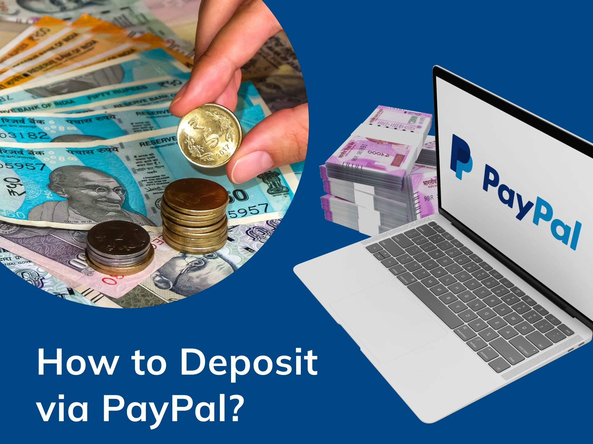 Find out how to deposit money via PayPal into your online casino account.
