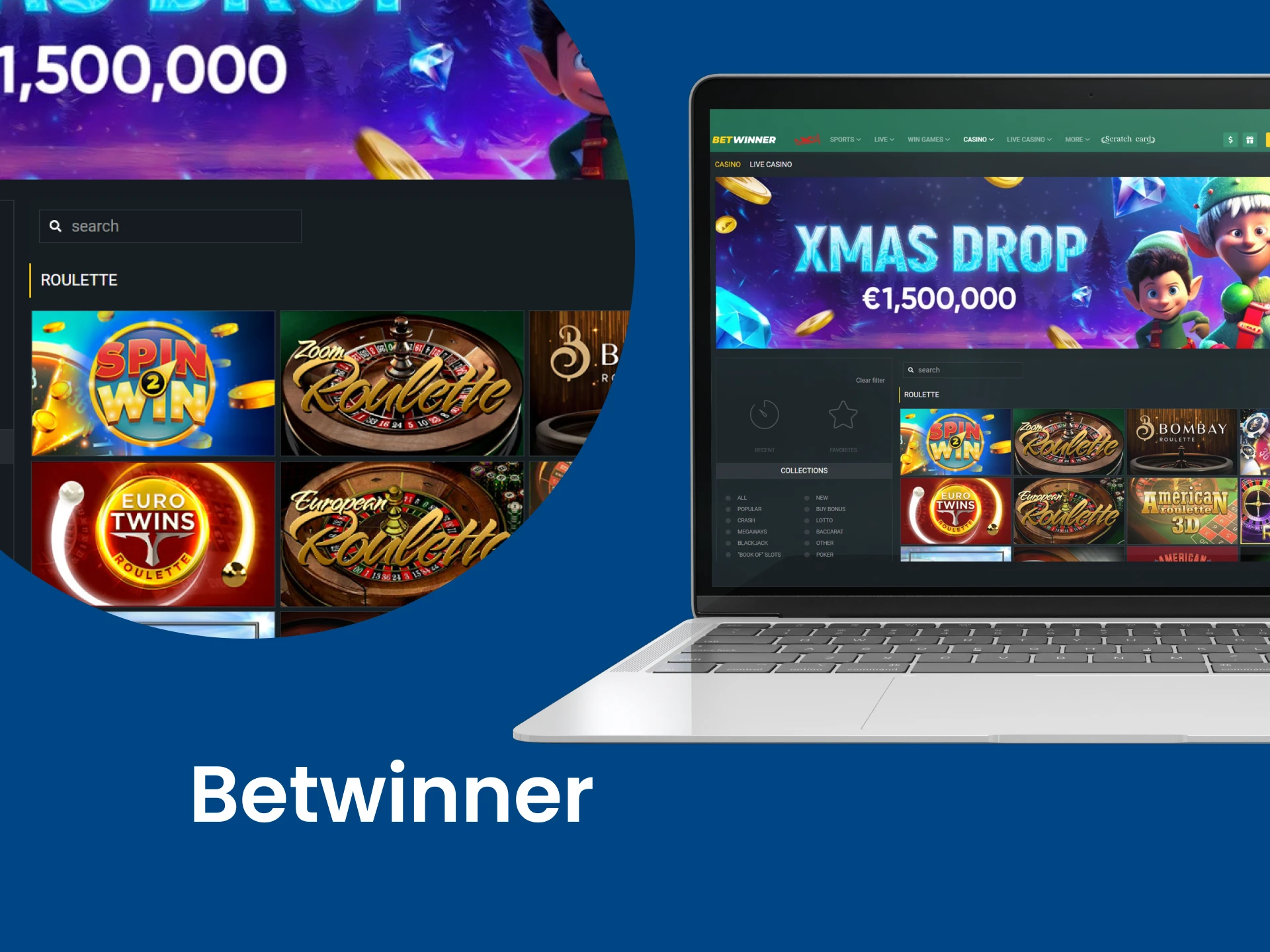 Betwinner is ideal for playing roulette.
