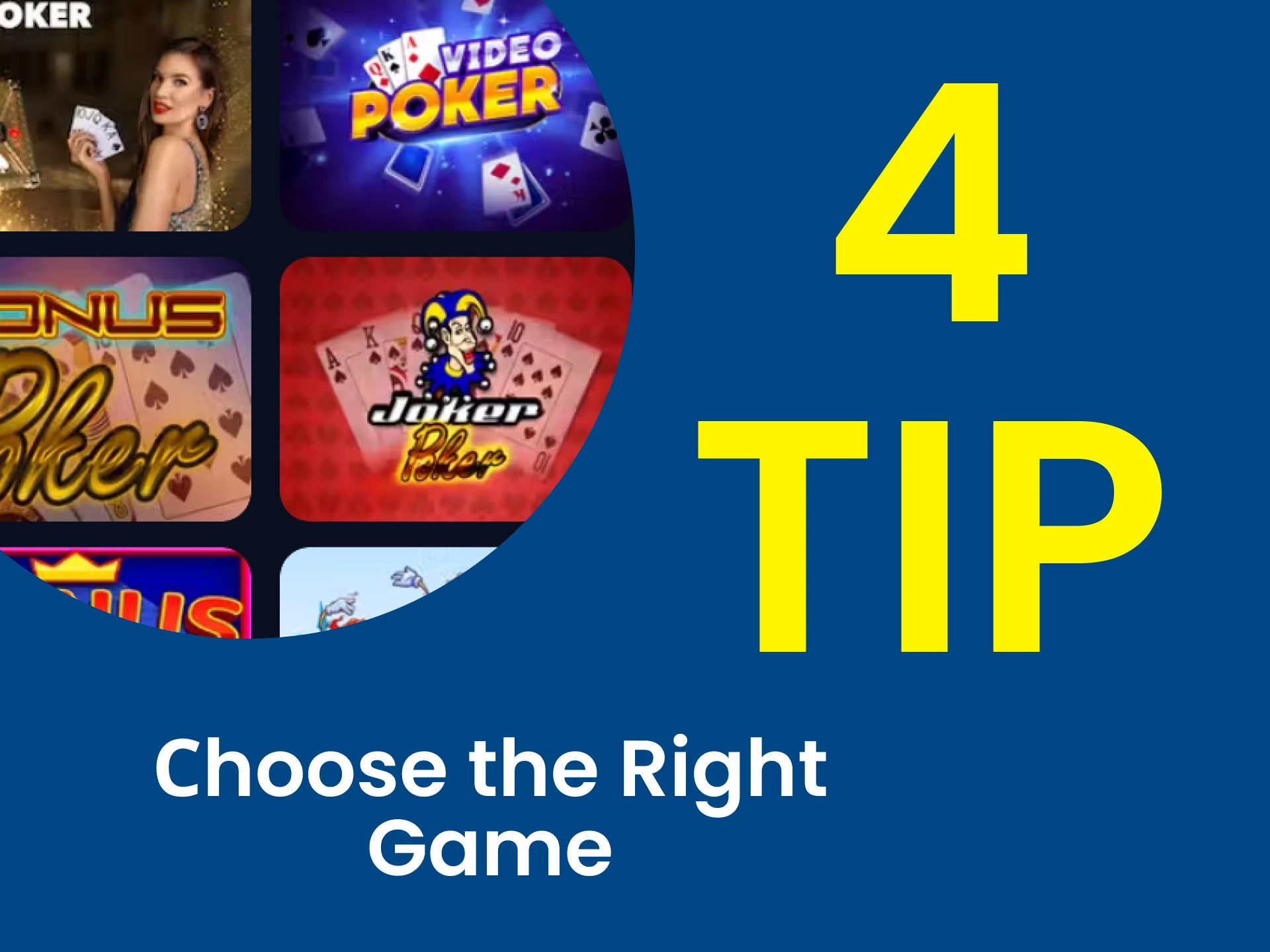 Choose the best version of the Video Poker game.